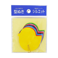 エヒメ紙工 型抜いろがみ レインボー ひよこ 50枚入 ﾚｲﾝﾎﾞ-ｲﾛｶﾞﾐﾋﾖｺ139