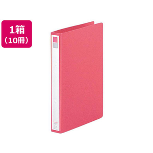 リヒトラブ リングファイル(カドロック&ツイストリング)A4 桃 10冊 1箱(10冊) F297872-F877U-12-イメージ1