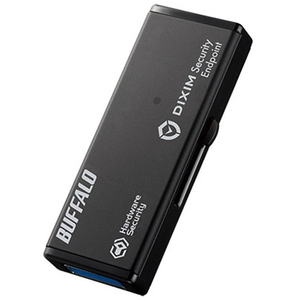 バッファロー 法人向けセキュリティーUSBメモリー ウイルススキャン 5年 32GB ブラック RUF3-HSL32GEV5-イメージ1