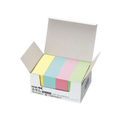 コクヨ ふせん〈K2〉75×25mm 4色ミックス 20冊 F972592-K2ﾒ-7525