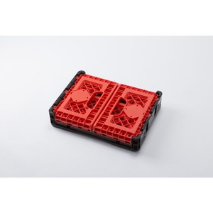 トラスコ中山 折りたたみメッシュコンテナ25L レッド FC957GT-1148114-イメージ2