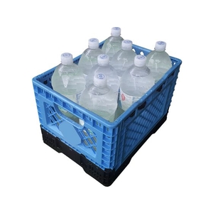 トラスコ中山 折りたたみメッシュコンテナ25L レッド FC957GT-1148114-イメージ6