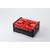 トラスコ中山 折りたたみメッシュコンテナ25L レッド FC957GT-1148114-イメージ4