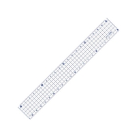 共栄プラスチック 方眼定規 20cm ブルーAH-20-B FC964WS-5566097