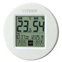 リズム時計 デジタル温度湿度計 CITIZEN(シチズン) 8RD208A03