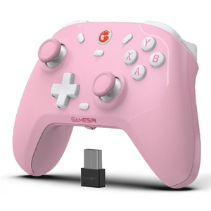 GAMESIR 6軸ジャイロ搭載 マルチプラットフォーム Xboxレイアウト ワイヤレス&有線ゲーミングコントローラー USBドングル付き 【Switch / iOS / Android Windows10/11対応】 ピンク GAMESIRT4CYCLONEPROPINK-イメージ2