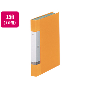 リヒトラブ リクエスト クリヤーブック A4タテ 40ポケット 黄 10冊 1箱(10冊) F836080-G3202-5-イメージ1