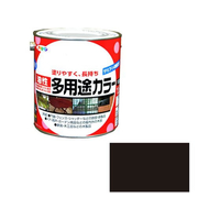 アサヒペン 油性多用途カラー 1.6L 黒 FC700NV