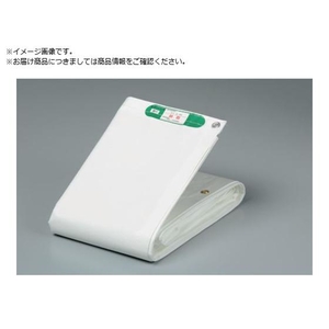 萩原 ターピー PE防炎シート ホワイト 1.8m×3.6m PEBO-D1836 FCA889W-1668642-イメージ1