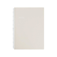 リヒトラブ Pastello ツイストノート セミB5 29穴 ベージュ FC09853-N1908-16
