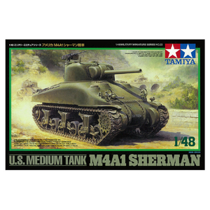 タミヤ 1/48 アメリカM4A1シャーマン戦車 1/48 ミリタリーミニチュアシリーズ No.23 T48MM32523M4A1ｼﾔ-ﾏﾝR-イメージ2
