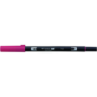トンボ鉛筆 デュアルブラッシュペン ABT Hot Pink F040059-AB-T743