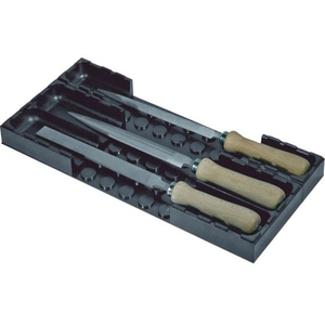 ｒｏｓｅ ｐｌａｓｔｉｃ ボックス半分タイプ 3パーツ仕切り有り 2個黒969626.5 FC390EE-7708505-イメージ3