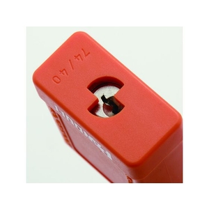 パンドウイットコーポレーション パンドウイット/ロックアウト用非電導性パドロック オレンジ 1個=1箱 FC614FU-4037651-イメージ4