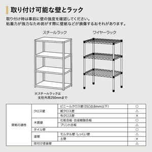 キングジム 地震対策ゴムストッパー ラック用 2本 FCE398Y-GSR200-イメージ5