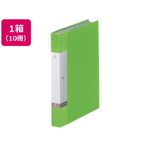 リヒトラブ リクエスト クリヤーブック A4タテ 40ポケット 黄緑 10冊 1箱(10冊) F836081-G3202-6-イメージ1
