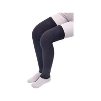 パシフィックサプライ ひざ付きふんわりレッグウォーマー 黒 フリー FC183ND-213694