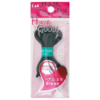 貝印 ヘアゴム 太 約1m 抗菌 HAIR GOODS 黒 HA3018ﾍｱｺﾞﾑ
