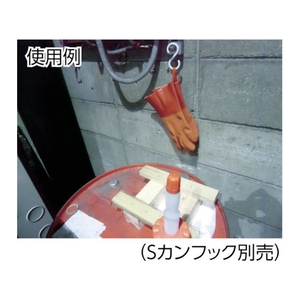 トラスコ中山 塩化ビニール手袋 フック付 Lサイズ FC392FE-7847751-イメージ2
