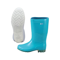 アキレス 長靴 タフテックホワイト62(透明底)グリーン 25cm FC613LY-8584900