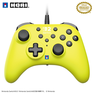 HORI ホリパッド TURBO for Nintendo Switch  2 , Windows PC ライムイエロー NSX066-イメージ2