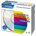 Verbatim データ用DVD-RW 4．7GB 1-2倍速 10枚入り DHW47N10V1