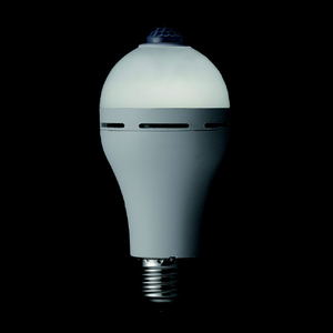ヤザワ バッテリー内蔵センサー電球 60W相当 昼光色 LDA8DGBP-イメージ3