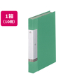 リヒトラブ リクエスト クリヤーブック A4タテ 40ポケット 緑 10冊 1箱(10冊) F836082-G3202-7