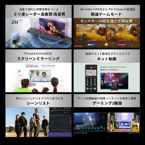 TVS REGZA 4K RGB-Mini LED液晶 REGZA 100ZX3S-イメージ10