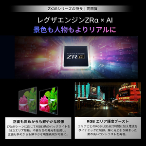 TVS REGZA 4K RGB-Mini LED液晶 REGZA 100ZX3S-イメージ5