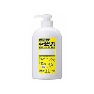エスコ ポンプ容器 400mL 中性・食器用洗剤用 FCE077H-EA115MA-6-イメージ1