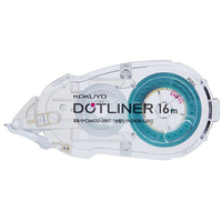 コクヨ ドットライナー しっかり貼るタイプ 詰替用テープ 16m 透明 F036886-ﾀ-D400-08T