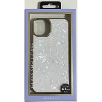 ユニケース iPhone 15用Glass Shell Case ゴールド UNI-CSIP23M-0GSGD
