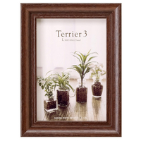 ハクバ フォトフレーム Lサイズ 1面 テリア3 ブラウン FWTR3-BRL1