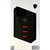 LAMBORGHINI iPhone 15 Pro Max用本革 背面ケース ブラック×オレンジ LBTPUPCIP15PMHUD16OE-イメージ1