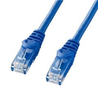 サンワサプライ カテゴリ6UTPLANケーブル(10m) ブルー LA-Y6-10BL