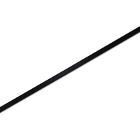 ヘイコー シングルサテンリボン 幅6ｍｍ×長さ20ｍ クロ 1巻 FC661SB-001419820