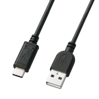 サンワサプライ USB2．0 Type C-Aケーブル(3m) ブラック KU-CA30K