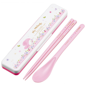 スケーター コンビセット MMパステル水彩花柄 ピンク CCS3SAﾐｼｽﾞﾀﾏｷﾃｲｺﾝﾋﾞｾﾂﾄ-イメージ1