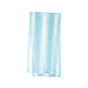 マーナ うさぎのしっぽのボディタオル ブルー F922564-B009B-イメージ1