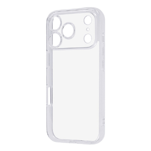 レイ・アウト iPhone 17 Pro用ソフトケース 精密設計 フレームメッキ / クリア RT-P53PFC2/CM-イメージ1