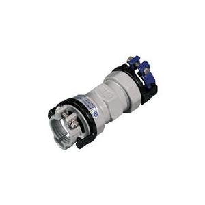 川西水道機器 SKカワニシ　ポリエチレン管×塩ビ管用異種管継手　SKXソケットP20×V20 SKX-S-P20XV20-イメージ1
