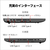 富士通 16型WUXGA/Core i7/Iris Xe グラフィックス/メモリ16GB/約512GB SSD/DVD/WiFi 7 e angle select FMV Note A ブライトブラック FMVA75K3B5-イメージ7