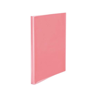 プラス シンプルクリアーファイル A4-S 40ポケット ピンク FCF523T-FC-240SC/98-194