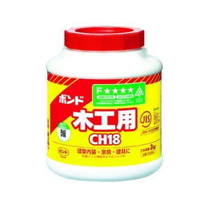 コニシ ボンド木工用 CH18 3kg(ポリ缶) #40140 FC035EK-1033930-イメージ1