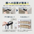 キングジム 収納棚につける落下防止ネット ロー 1800 FCE400Y-RNL1800-イメージ4