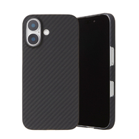 ディーフ iPhone 16用Ultra Slim & Light Case DURO DCS-IPD24MBK