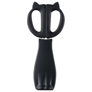 貝印 ケース付きねこのキッチンハサミ Nyammy DH2721ｹ-ｽﾂｷｷﾂﾁﾝﾊｻﾐ-イメージ1