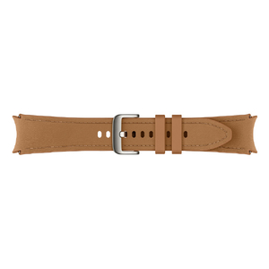 Samsung Galaxy Watch6シリーズ用純正交換バンド Hybrid Leather Band(M/L) CAMEL ET-SHR96LDEGJP-イメージ4