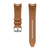Samsung Galaxy Watch6シリーズ用純正交換バンド Hybrid Leather Band(M/L) CAMEL ET-SHR96LDEGJP-イメージ2